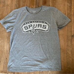 NBA San Antonio Spurs Gray Short Sleeve Tee Large